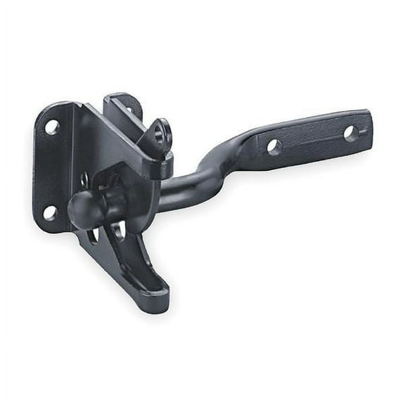 3PC ZoroSelect Self-Latching Gate Latch, 2-3/8 In. W, Blk