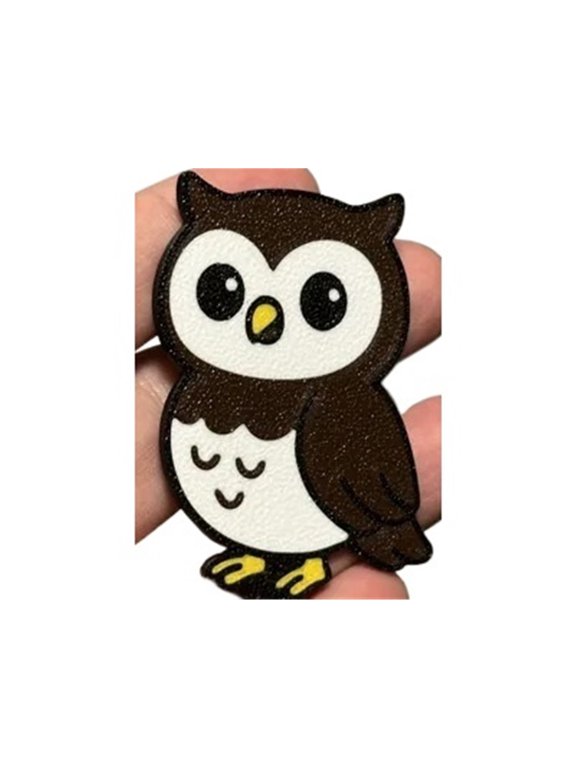 3PC owl keychain 3D printing