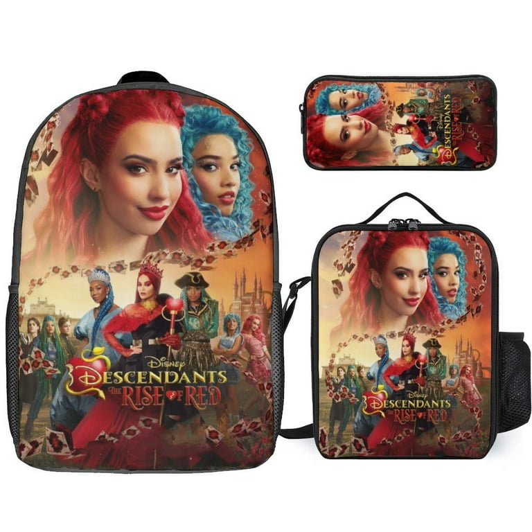 (新品)DESENDANT 201ATDS-CSM23 Descendants: The Rise of Red Unisex Backpack Set, 3 Count