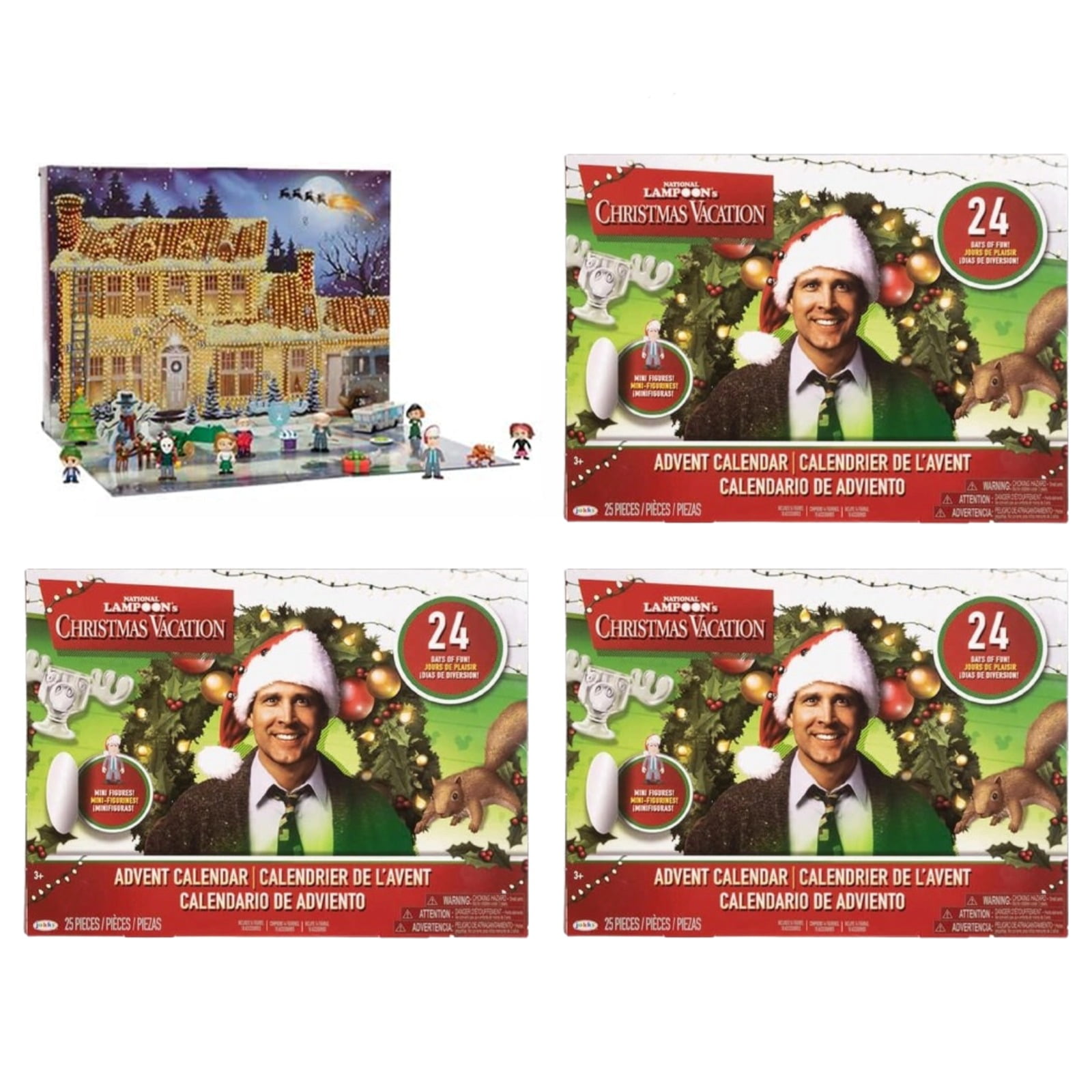 3PCS 2024 National Lampoon’s Christmas Vacation Advent Calendar