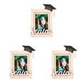 thumbnail image 1 of 3PCS 2026 Graduation Tassel Photo Frame for Pictures, Wooden Inspirational Graduation Picture Frame Class of 2026 Shadow Box Graduate Gift for Friend Party Decoration, 1 of 8