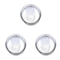 thumbnail image 1 of 3PCS 20oz Tumbler Replacement Lids, Plastic Splash Cover Spill Proof Cup Cover, Silicone Sliding Cover,Replacement Lids, 1 of 3