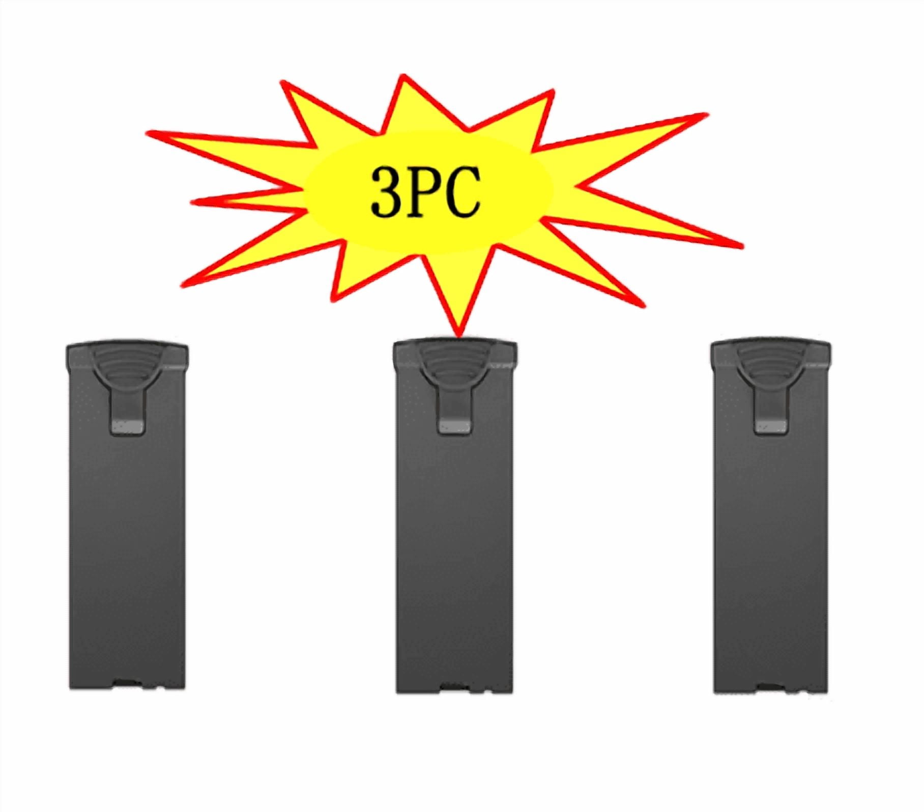 3PCS 3000mAh Battery for M22 Aerial Quadcopter RC Drone Backup Battery Parts