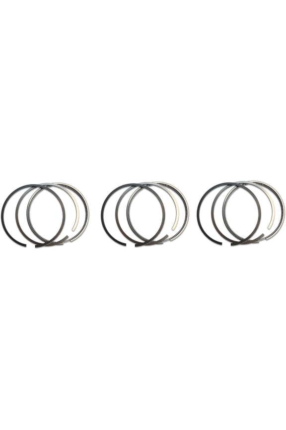 3PCS 3TNA66 Piston Rings For Yanmar 3TNA66 3TN66 3D66 Engine Piston Height 58mm Diameter 66mm STD piston Rings set 719270-22051 71927022051