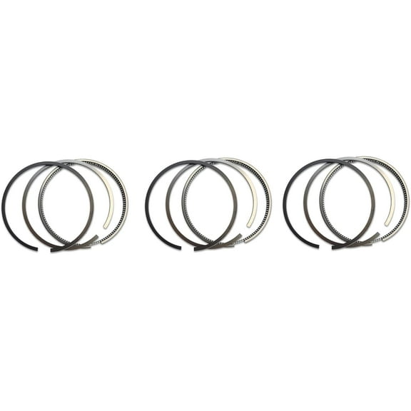 3PCS 3TNE74 Piston Rings For Yanmar 3TNE74 Engine AF17 AF18 AF170 Tractor EE-65/70Z GC221 GC322 CA230 Combine For John Deere X495 X595 2210 4100 STD piston Rings set 119623-22500 11962322500