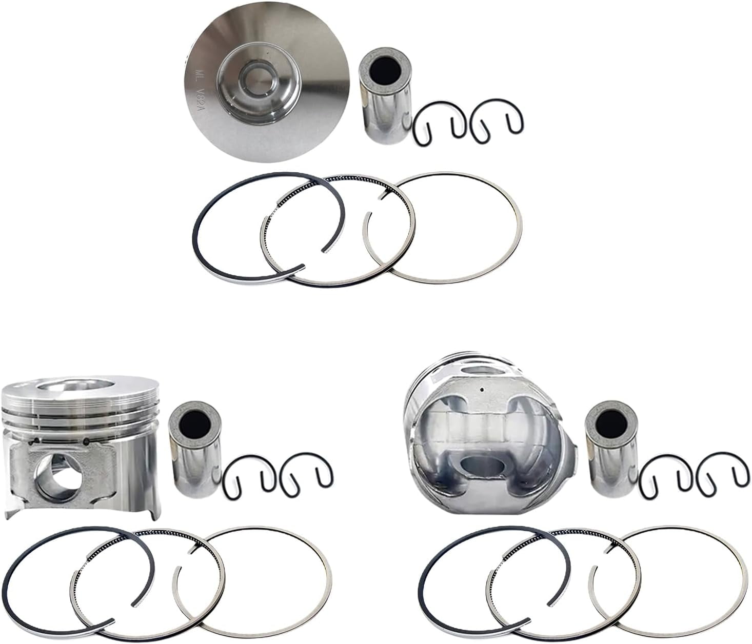 Set di filtri (piccolo) compatibile con Yanmar Vio 30-3 con motore 3TNV82A filtro olio filtro aria, filtro carburante
