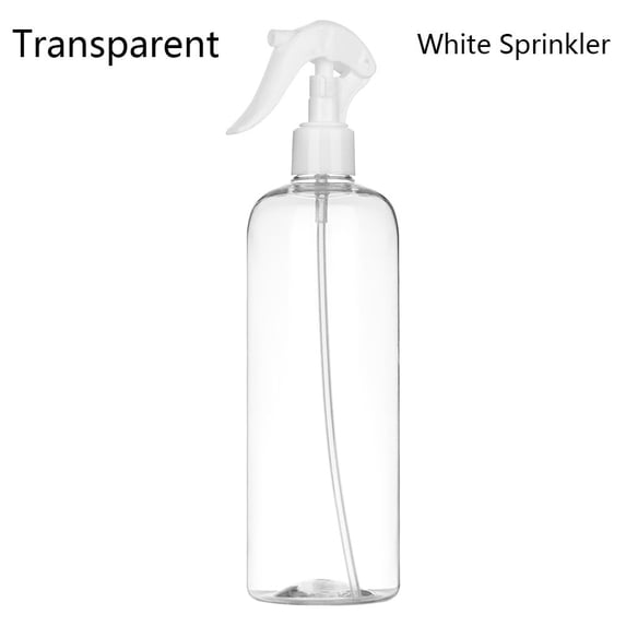 3PCS 500ml New Perfume Atomiser Shampoo Travel Accessories Makeup Tool Empty Container Spray Bottles Refillable Sub-bottling TRANSPARENT WHITE SPRINKLER