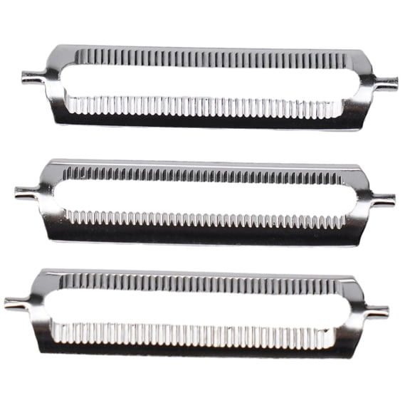 3PCS 512 Stainless Steel Replacement Blades Single-Sided Flat Blade Multifunctional For Potato Fruit Vegetable Peelers Cutter