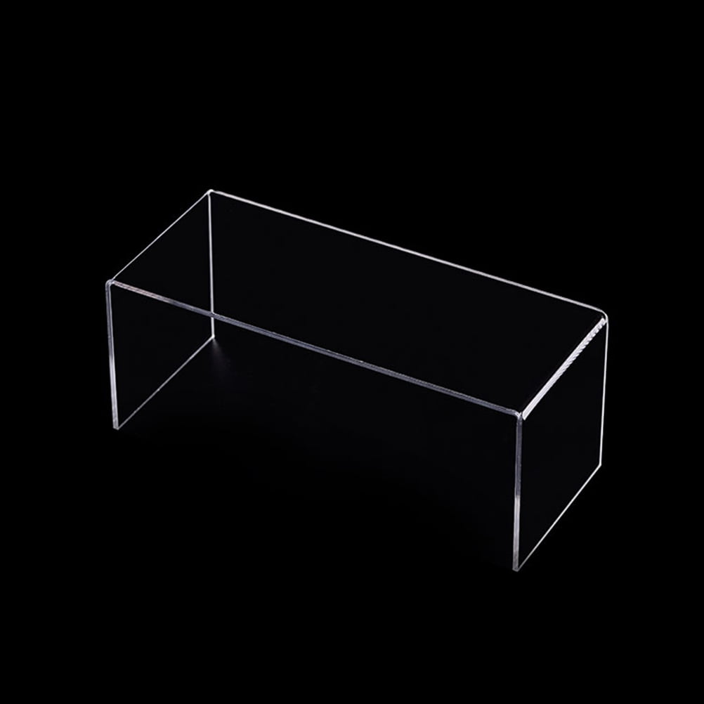 3PCS Acrylic Display Shoe Risers Clear Retail Display Stand U Shaped
