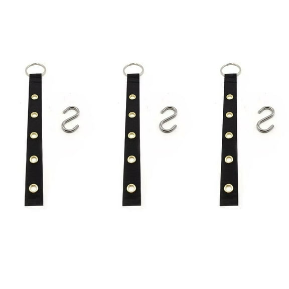 3PCS Adjustable Support Bar Hanger Tool with S-Hook and Rope for Paintless Dent