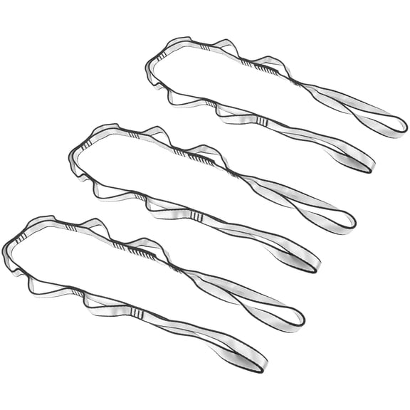 3PCS Aerial Extender Strap High Strength Polyester Stability Enhancement Indoor Fitness Accessories