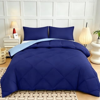 3PCS All-Season Quilt Set, 1 Quilt + 2 Pillowcase, Luxury Minimalist Two-tone Bedding, Soft & Machine Washable, Suitable for Bedroom Guest Room Hotel, Great Festival Gift, Random Color Included