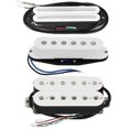 3PCS Alnico 5 Dual Rails Pickup And Single Coil, Humbucker Pickups Set
