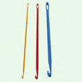 thumbnail image 1 of 3PCS Aluminum Tunisian Crochet Hooks Set with Eye Hole for DIY Knitting, 1 of 1