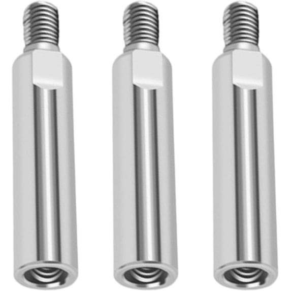 3PCS Angle Grinder to Drill Adapter Set - M10 Threaded Connecting Rods ...