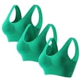 thumbnail image 1 of 3PCS Anti-Sagging Sports Bras for Women Wireless Cooling Comfort Lift-Up Air Bra Set Breathable 3pcs Bras for Active Fitness & Everyday Wear, 1 of 7