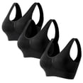 thumbnail image 1 of 3PCS Anti-Sagging Sports Bras for Women Wireless Cooling Comfort Lift-Up Air Bra Set Breathable 3pcs Bras for Active Fitness & Everyday Wear, 1 of 6