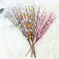 thumbnail image 1 of 3PCS Artificial Paster Pip Berry Sprays, Easter Floral Picks, Springtime Pip Berry Picks Stems for Spring Easter Crafts Floral Arrangement Wreath Decoration, 1 of 6