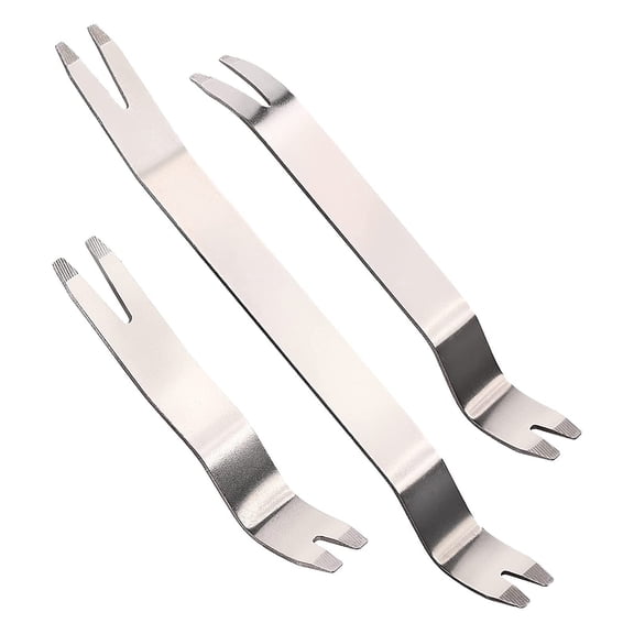 3PCS Auto Trim Removal Tool Kit No Scratch Pry Tool Kit for Car Door Clip Panel & Dashboard Dismantle