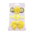 thumbnail image 1 of 3PCS Baby Girls Infant Boutique Wave Hair Flower Headband Hair Bow Band, 1 of 1