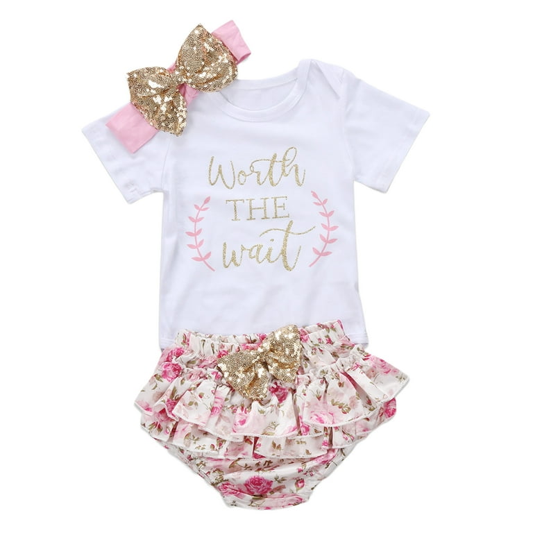 Worth the wait hotsell baby girl outfit