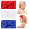thumbnail image 1 of 3PCS Baby Nylon Headbands, Hair Bow Elastics Hairbands, for Baby Girls Newborn Infant Toddlers Kids, 1 of 7