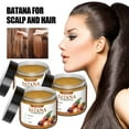 thumbnail image 1 of 3PCS Batana Extract Hair Care Oil, Strengthening & Breakage-Reducing Oil, 3x120g,Plastic,brown, 1 of 9
