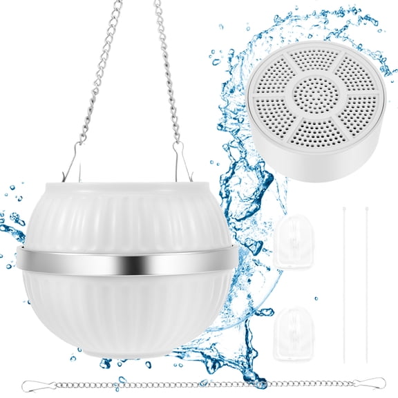 3PCS Bath Filter for Tub with 2 Cartridge High Efficiency Bathtub Shower Water Filter for Healthier Skin Hair