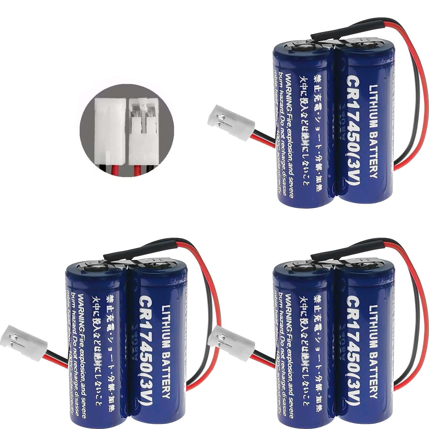 TECHTEK Batteries 5000mAh Compatible with [FDK] CR17450-2WK27
