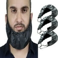 thumbnail image 1 of 3PCS Beard Covers Protector, Beard Caps for Men, 1 of 7