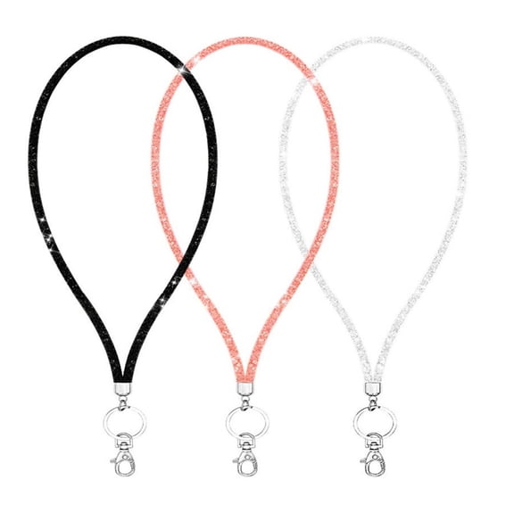 STRANDCHIC Metal Clasp Lanyard, Assorted Color, Plastic, for Work Permits, Stylish and Durable