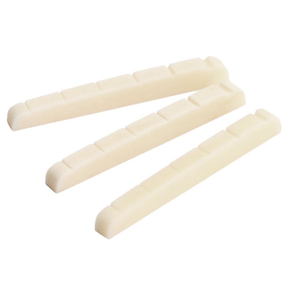 3PCS Bone Guitar Bridge Nut For 6-String Electric Guitar