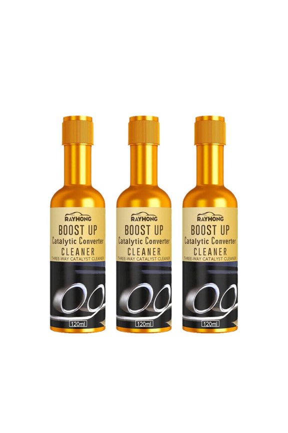 3PCS Boost Up Vehicle Engine Catalytic Converter Cleaner Multipurpose C4L3