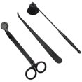 3PCS Candle Wick Trimmer Scissors Extinguisher Hooks Candle Accessories