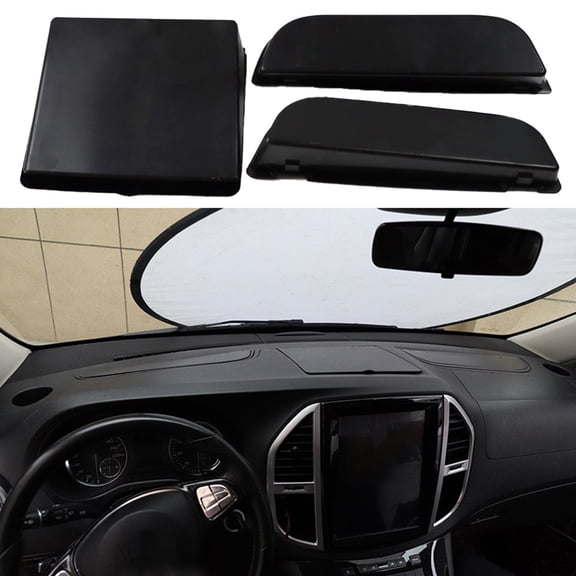 3PCS Car Front Dashboard Storage Box For Mercedes For Vito 2016-2023 LHD Car Middle Dashboard Storage Box Car Accessories