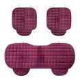 thumbnail image 1 of 3PCS Car Seat Cushion for Front and Back Seat 3D Soft Breathable Auto Seat Cover Comfort Non-Slip Rubber Bottom Car Seat Protector Pad, 1 of 5