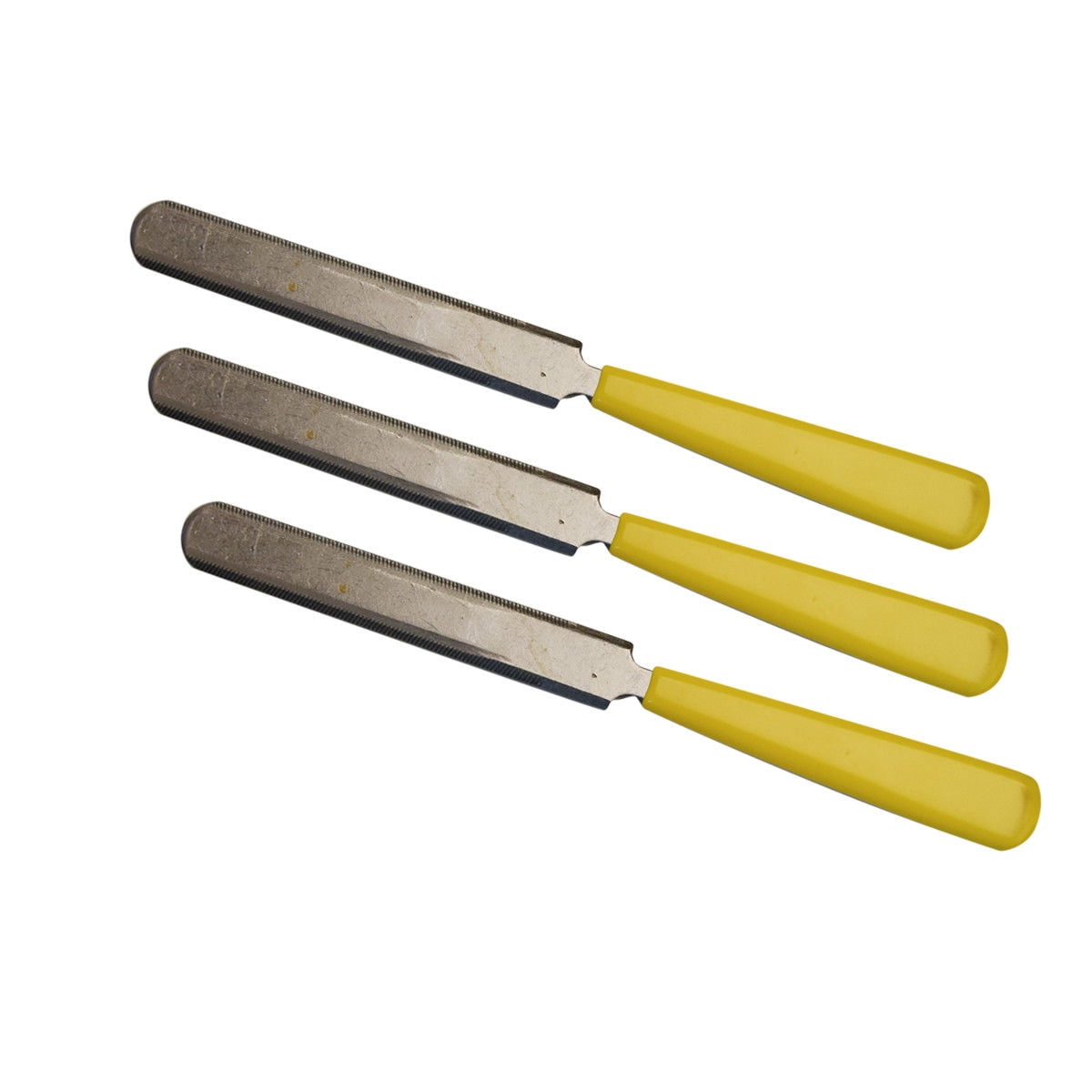 3PCS Carbon Tool Steel Guitar Gauged Nut Slotting File Double Sided Nut Saddle Luthier Tool