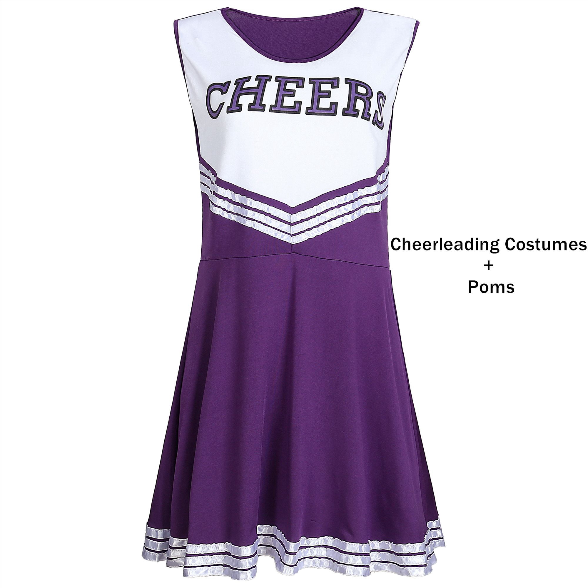 3PCS Cheerleader Costume For Kids Cheer Uniform Cheerleader Costume