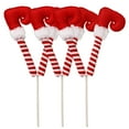 thumbnail image 1 of 3PCS Christmas Elf Leg Picks - 11.8" Striped Plush Stuffed Elf Leg Ornaments with Bendable Wire for Xmas Tree, Party & Home Decor, 1 of 4