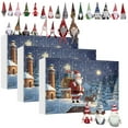 3PCS,Christmas Vacation Gnome Advent Calendar 2024, Advent Calendar