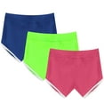 thumbnail image 1 of 3PCS Comfortable Fitness Shorts Yoga Shorts Pants Bandage Elastic Waist Casual Short Pants on Clearance,Multicolor S, 1 of 5