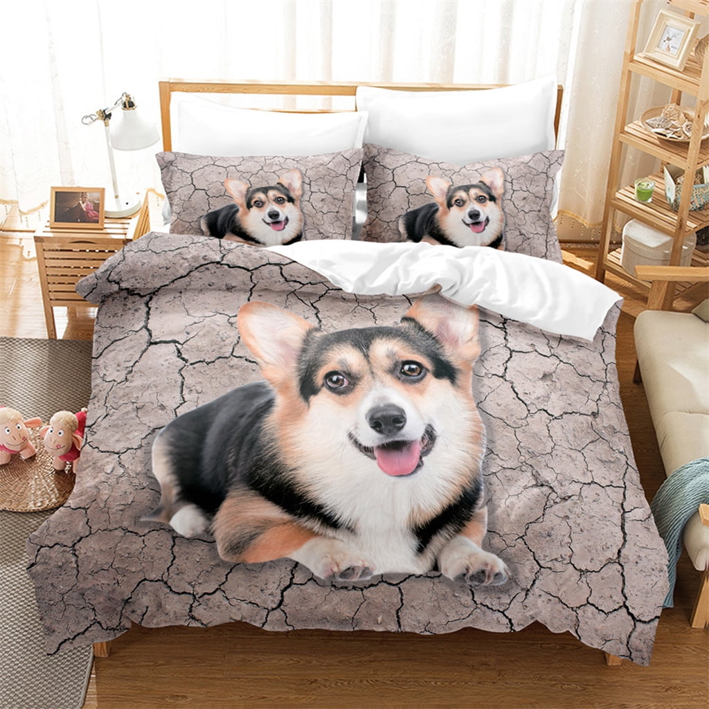 Dog print comforter cheap