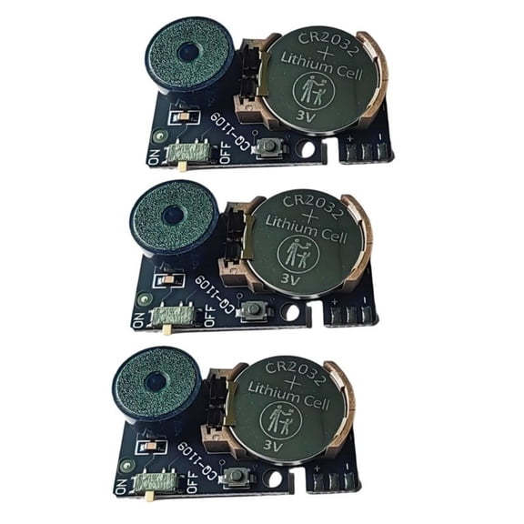 3PCS Crickets Prank Pranks Annoying Noise Maker Long Calls of Lnsects Circuit Boards Prank Artifact 7 Sounds A