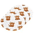 thumbnail image 1 of 3PCS Dish Cleaning Sponge Scrubs Dish Pad for Wash Dish for Non-Stick & Delicate Cookware Cute Yaks Cow Pattern, 1 of 7