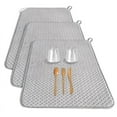 thumbnail image 1 of 3PCS Dish Drying Mat,Absorbent Microfiber Dishes Drainer Mats,Size Drainer Pads for Kitchen Counter,Coffee 24 X 17Inch, 1 of 7