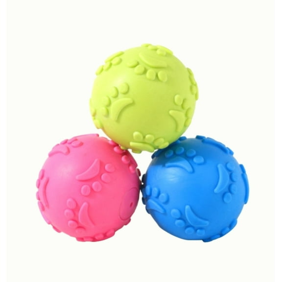 3PCS Dog Toys ,Dog Balls for Small Medium Large Dogs Squeaky Toy Balls.