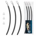 thumbnail image 1 of 4oz Rattling Catfish Weights Anti-Snag Bottom Dragging Sinkers Drift Rig for Heavy Current 3PCS, 1 of 6