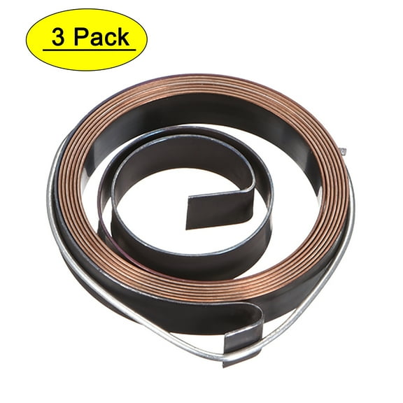 3PCS Drill Press Spring Quill Feed Return Coil Spring 680mm 36x6x0.5mm