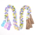 thumbnail image 1 of 3PCS Easter Egg Garland Easter Party Bunny Egg Easter Holiday Theme Home Decor Door, 1 of 5