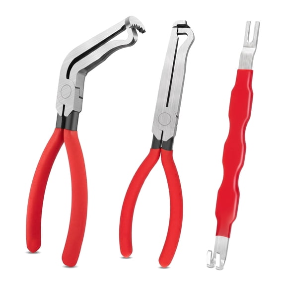 3PCS Electrical Disconnect Pliers, Upgrade Electrical Connector Pliers, Automotive Electrical Connector Removal Tool, Automotive Electrical Terminal Connector Separator Removal Tool for Cars